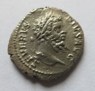 Denar Of Septimius Severus Rv.  Moneta Standing Left photo
