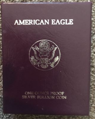 1988 1 Oz Silver American Eagle (brilliant Uncirculated) photo