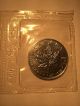 1991 Canada $5 Maple Leaf 1 Oz.  Silver Bullion.  9999 Fine Rcm Proof - Like Coins: Canada photo 5