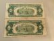 2 1953 - A $2 Two Dollar Bills Red Seal,  United States Note,  1953a Small Size Notes photo 1