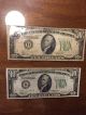 100 1 Hundred Dollar Bill 1934 Benjamin Franklin & 2x 1934 $10 Federal Reserve N Small Size Notes photo 3