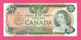 1979 $20 Twenty Dollar Bill Bank Note Canada 56060062847 photo