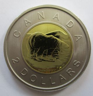 2015 Canada $2 Dollar Specimen Toonie Coin photo