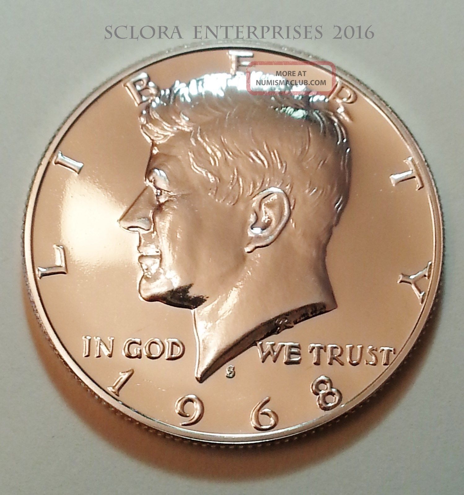 1968 S Kennedy Uncirculated Proof Half Dollar 40 Silver 1968-s-kennedy-uncirculated-proof-half-dollar-40-silver