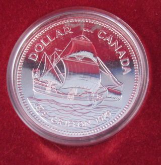 Canada 50 Silver Dollar 1879 - 1979 Griffon - - In photo