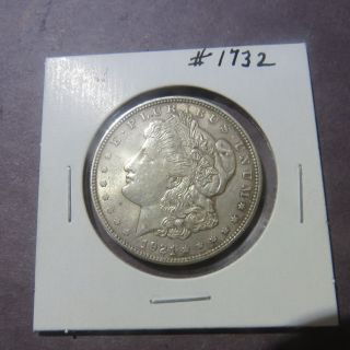 1921 $1 Morgan Silver Dollar 1732 photo