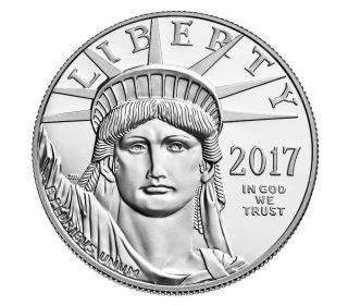 2017 American Eagle Platinum Proof Coin W Item 17ej Box photo