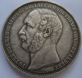 Great Britain Prince Albert Silver Medal International Exhibition 1862 Very Rare photo