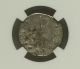 Roman Empire,  Trajan,  Ad 98 - 117,  Ar Denarius,  Ngc Ch Vf,  Strike: 5/5,  Surface: 3/5 Coins: Ancient photo 1