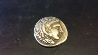 Greece - Kingdom Macedon - Alexander The Great - Silver Drachm Coin - Very Rare photo