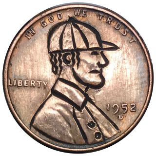 Hobo Nickel Coin Art Vintage Baseball Player 24 photo