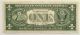 1969b $1 One Dollar Dallas Banknote,  Uncirculated,  Low Serial Number K00008775a Small Size Notes photo 1