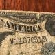 $1 Dollar 1899 Silver Certificate Black Eagle Large Old Vintage Us Bill - Large Size Notes photo 4