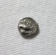 Moesia,  Istros.  Silver Obol.  C.  4th Century Bc.  Facing Male Heads/ Sea Eagle. Coins: Ancient photo 1