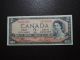 1954 $2 Dollar Bank Note Canada Devil ' S Face Bill C/b6155389 Coyne - Towers F Gr Canada photo 3