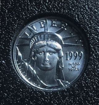 1999 1/10 Oz Platinum American Eagle photo