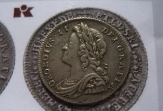 Straordinary Uk Coin George Ii Silver Sixpence 