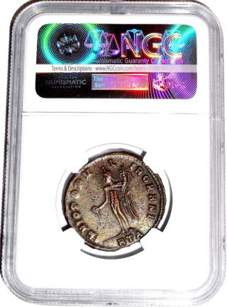 Roman Emperor Maximian Bi Nummus Coin,  The Dominate 286 - 310 A.  D.  Ngc Certified Xf photo