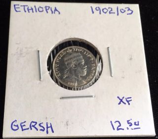 Ethiopia 1902/03 Gersh Xf (rc1486) photo