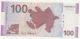 Azerbaijan,  100 Manat,  P - 30 2005 Unc Paper Money: World photo 1