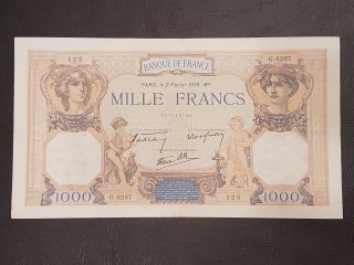 France 1000 Francs 1939 photo