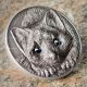 Sable Wildlife Protection 2017 Mongolia 1 Oz 999 Silver Antiqued Coin Asia photo 1