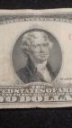 1928g $2 Dollar Bill Old Us Note Legal Tender Paper Money Currency Red Sl Y949 Small Size Notes photo 3