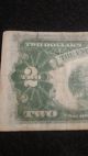 1928g $2 Dollar Bill Old Us Note Legal Tender Paper Money Currency Red Sl Y949 Small Size Notes photo 5