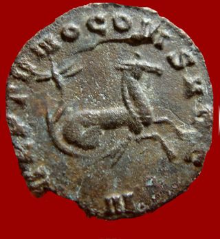 Lucernae Gallienus Ae Antoninianus Rome,  Neptvno Cons Avg.  N.  Hippocamp. photo