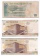 Peru: Banknote - 1 X 10 & 2 X 20 Nuevos Soles 2006 & 2009 (a214) Paper Money: World photo 1