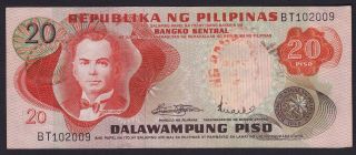 Philippines Error 20 Pesos Abl 