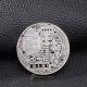Gold Plated Physical Bitcoins Casascius Bit Coin Btc With Case Art Gift Silver Coins: World photo 2