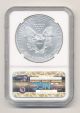2011 - S Silver Eagle Early Releases Ngc Ms 70 San Francisco Opens @.  99c Silver photo 1
