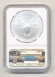 Ngc Ms70 2011 - S American Silver Eagle San Francisco Opens @.  99c Silver photo 1