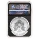 2017 1 Oz Silver American Eagle $1 Coin Ngc Ms 70 Early Release - Retro Black Silver photo 1