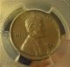 1921 - S Pcgs Au 58 Lincoln Wheat Cent,  Brown,  Listed At $100.  00 Small Cents photo 2