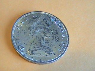 1966 Bahama Islands Fifty Cents Coin photo