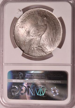 1923 Silver Peace Dollar Ngc Ms 64 Almost As Good As It Gets photo