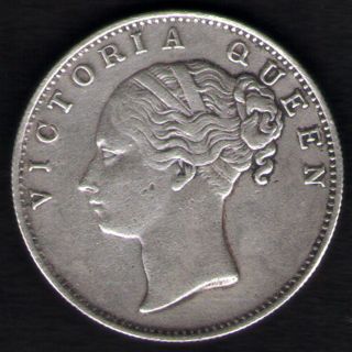 British India - One Rupee 1840 Victoria Queen - Continuos Legend Rare Silver Coi photo