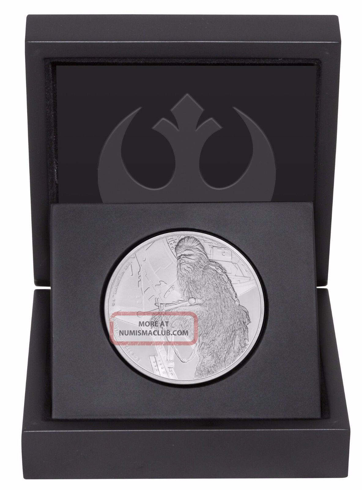Star Wars Classics: Chewbacca - 1 Oz. Silver Coin