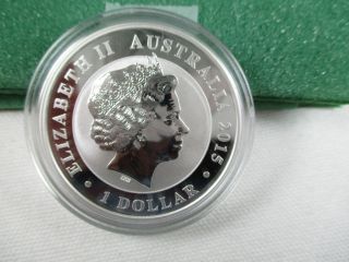 2015 - 25th Anniversry Perth Australia Kookaburra 1 Ounce Silver In Capsule photo
