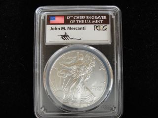 Pcgs 2012 W Sp70 Burnished Silver Eagle photo