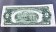 1953 Series $2 Two Dollar Red Seal Note Bill Us Currency Small Size Notes photo 1