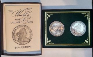 1804 Bust Dollar Silver Proof Copy Gallery Museum Ron Landis photo