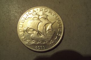 Portugal 10$ 1933 Unc photo