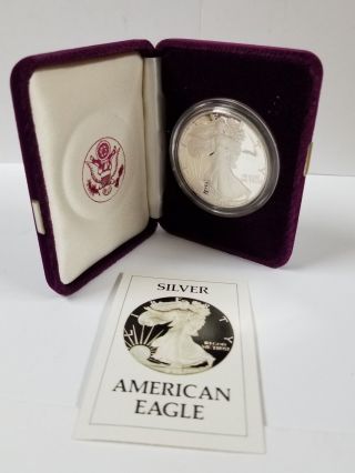 1986 - S Proof American Eagle Silver Dollar photo