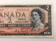 1954 Canada Devil Face Two 2 Dollar Canadian Bill Note Series Bb Banknote A951 Canada photo 3