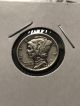 90 Silver Dime Hobo Nickel Coin Art Skull 33 Exonumia photo 1