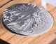 Brenham Meteorite - Meteorite Art Series - 2016 5 Oz Silver Coin - Chad Africa photo 4
