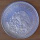 Cuauhtemoc Cinco Pesos 1948.  900 Silver Coin Mexico photo 1
